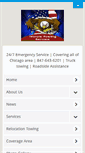 Mobile Screenshot of chicagoheavydutytowing.com